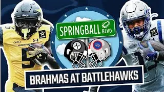 UFL PICKS: Battlehawks Hunting for Home Field vs. Brahmas