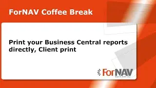 Print your Business Central reports directly, Client print