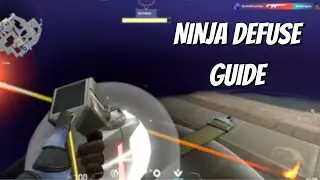 How To Ninja Defuse On Valorant | Ultimate Ninja Defusing Guide