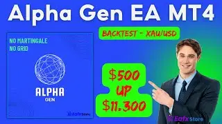 Alpha Gen EA Backtest 2024 | FX STORE EA