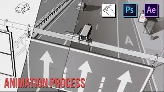 Computer-Cel Animation process