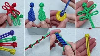 Creative Nylon Thread Designs | Easy DIY Knotting Techniques