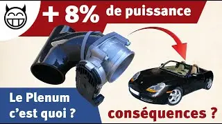 Gain 8% power with a Plenum? Test on a Boxster 986 [English subtitles]