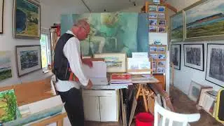 Studio visit with John Archbold on The Isle of Mull