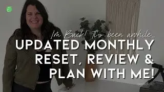 My UPDATED Monthly Reset & Review in Notion | I'm BACK!