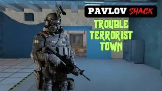 Pavlov Shack VR TTT (Trouble in Terrorist Town) Bunker Map Gameplay