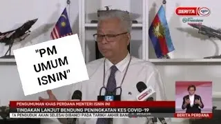 Pengumuman Khas || Perdana Menteri || Isnin