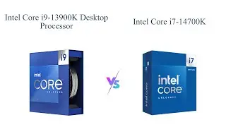 Intel Core i9-13900K vs Intel Core i7-14700K 🆚 | Comparison & Review