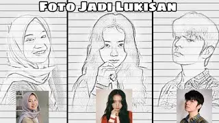 Tutorial Mengubah Foto Menjadi Lukisan di Kertas dengan Picsart