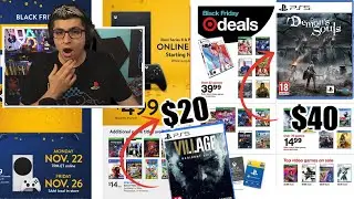 Black Friday 2021 BEST GAME DEALS!! Walmart, Target & Gamestop!