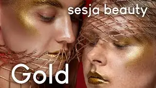 Gold | sesja beauty #BTS
