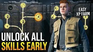 Star Wars Jedi Survivor XP Farm to Get All Skills Early (Star Wars Jedi Survivor Tips & Tricks)