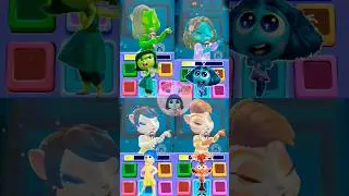 SEGA But Inside-Out 2 #character #insideout2 #talkingangela #cosplay #disgust #Joy #anxiety #envy