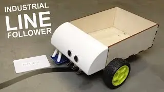 Open source industrial Line Follower (Arduino and RFID)