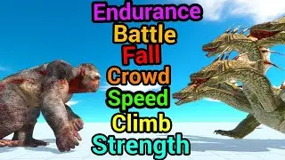 Battle ability Goro vs Hydra Animal Revolt Battle Simulator