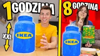KTO SZYBCIEJ ZJE SŁOIK XXL JEDZENIA z IKEA WYGRYWA!