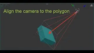 Dark Max № 70 - Align the camera to the polygon
