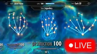 ALL Mage Skills to 100 - How to level up in Skyrim!