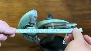 Eaglemoss Spock’s Jellyfish ship Kelvin timeline master replicas model