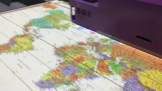 Wereldkaart Modern | Pin je mooiste reismomenten