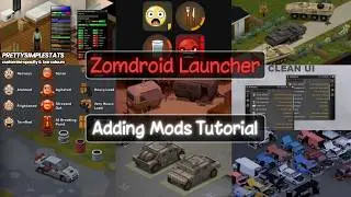 Zomdroid Launcher - Adding Mods | Tutorial (CHECK DESCRIPTION!)