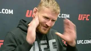 Jan Blachowicz UFC Rio Rancho Media Scrum
