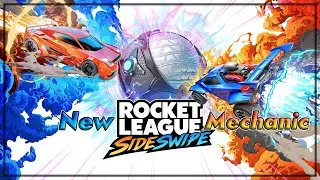 Rocket League SideSwipe | Ceiling Walk new mechanic
