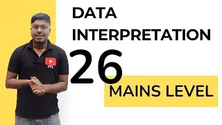 Data Interpretation (Set-26) | Mains Level | For CAT and Bank Mains Exams