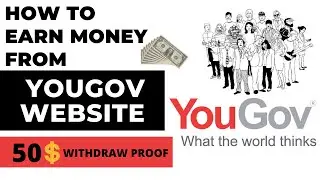 how to make money online from yougov website || earn money online withdraw proof