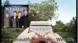 Beautiful in White - Westlife (Kalimba Cover with Tabs)