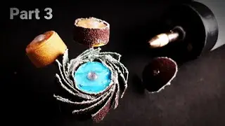 homemade dremel attachment |part 3| |sanding disc|