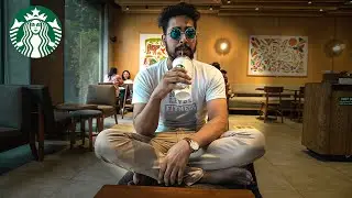 TRYING STARBUCKS FOR FIRST TIME