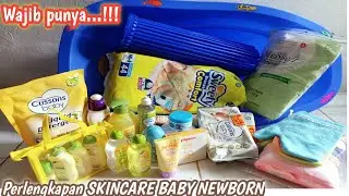 PERLENGKAPAN SKINCARE BABY NEWBORN
