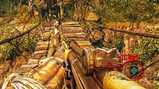 BLACK OPS ZOMBIES SHANGRI-LA GAMEPLAY IN 2024! (NO COMMENTARY)
