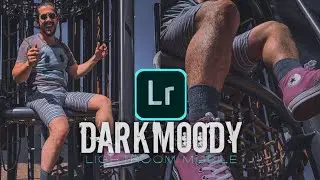 CARA EDIT FOTO MOODY DARK - LIGHTROOM MOBILE
