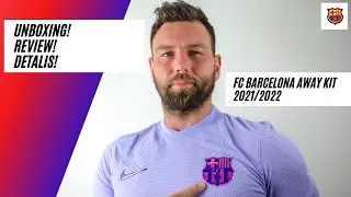 Barça new kit just, 2021-22 kit || Unboxing || & Details