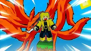 Minecraft Naruto But You Only Get ONE BLOCK!