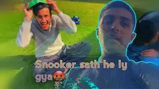 Snooker table sath he ly gya🤬||#snoker #vlogs #trending #mrbeast