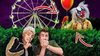 ПРЯТКИ ОТ КЛОУНА-УБИЙЦЫ 24 ЧАСА ЧЕЛЛЕНДЖ ВЛАД БУМАГА 