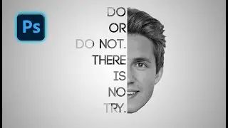 How To Create a Powerful | Text Portrait Poster in Photoshop CC 2020 | Photoshop Tutorial!