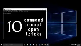 10 Different way to open windows command prompt