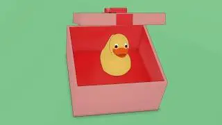 Easter Duck blender 2.82 animation