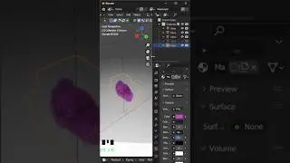 cloud in blender , create a cloud #blender #clouds