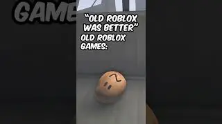 "OLD ROBLOX IS BETTER" #roblox