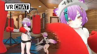 Catgirl beat down🍃 VRchat POV BOXING