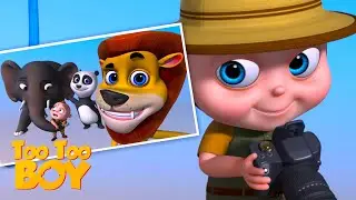 Safari And Many More Episodes | Too Too Boy | Cartoon Animation For Children