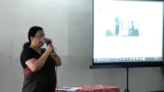 Training of teachers by Dr C G Geetha