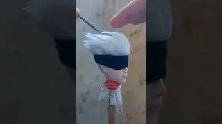 Making Gojo (up) Hairstyle 