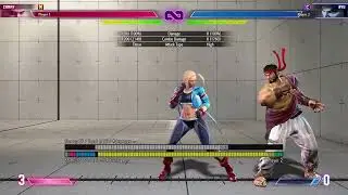 SF6 Cammy meterless corner safe jump setups