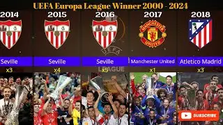 UEFA Europa League winner 2000-2024